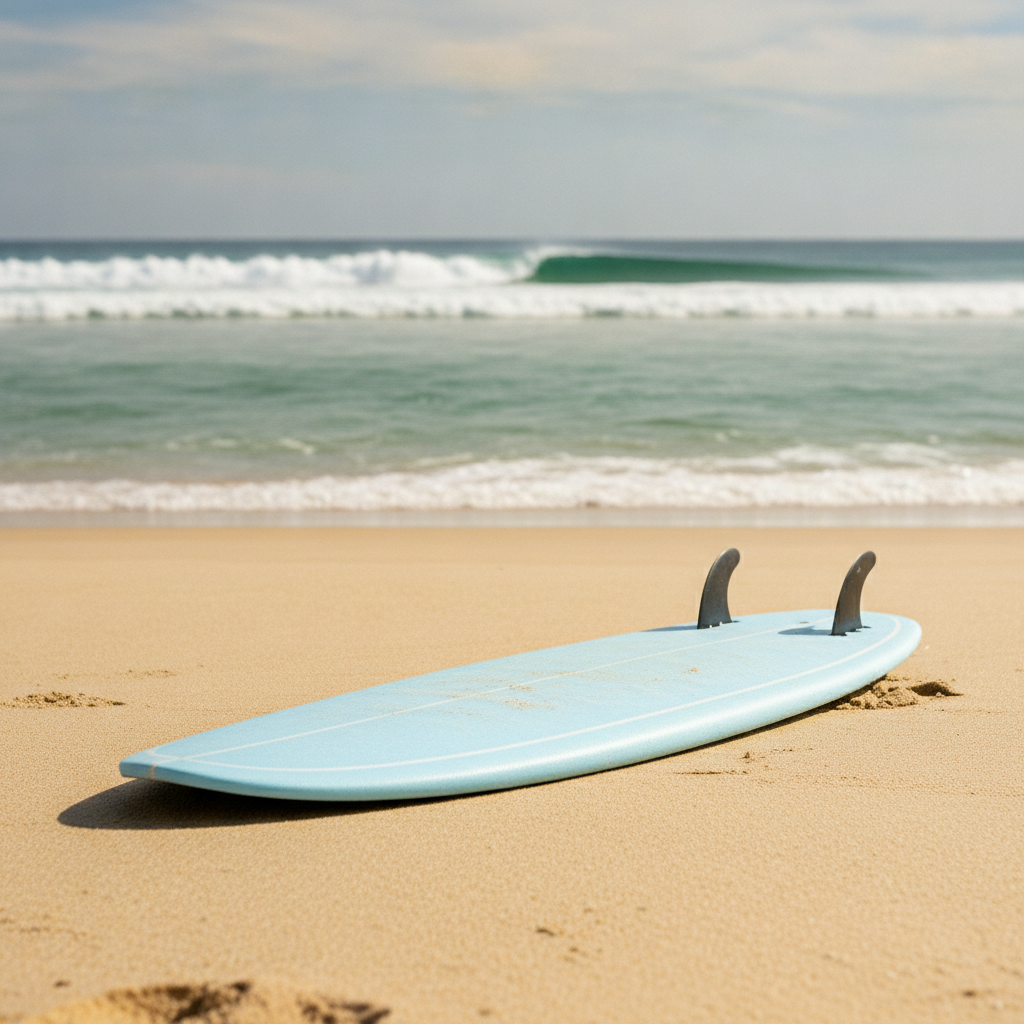 Foam Surfboard - No Face and No Text